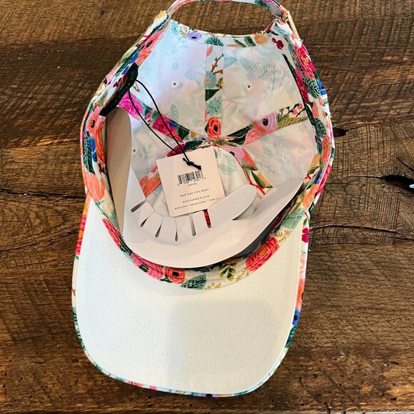 Rifle Paper Company NWT Garden Party Floral Baseball Cap - Picture 5 of 8